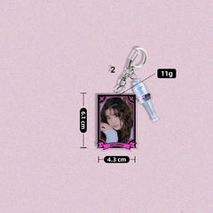 YUNAH MOKA WONHEE KPOP Keychain Pendant