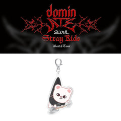 DominATE Cartoon Acrylic Keychain