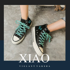 Casual Xiao Cosplay High-top Canvas Shoes