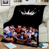 SKZ Theme Flannel Blanket