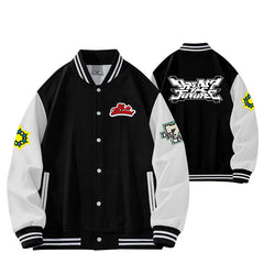 DreamTheFuture Printed Baseball Jacket