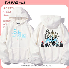 Casual Anime Loose Pullover Hoodie