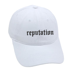 Vintage Washed Reputation Embroidery Baseball Cap