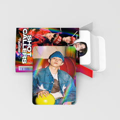 30PCS SHOT CALLERS Laser Photocard