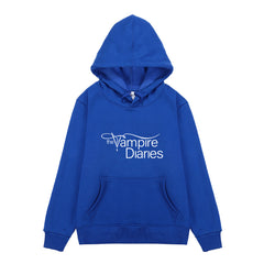 Unisex Tvd Logo Warm Pullover Hoodie