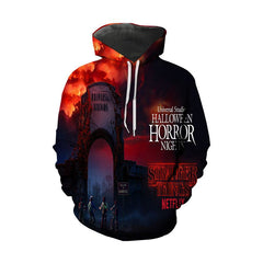 ST 3D Printed Drawstring Hoodie