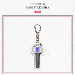BTS Lightstick Acrylic Keyring Pendant