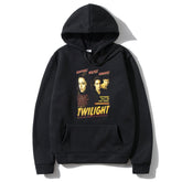 Retro Twilight Bella Edward Jacob Print Hoodie