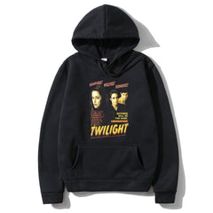 Retro Twilight Bella Edward Jacob Print Hoodie