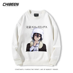 Unisex Anime Crew Neck Sweatshirt Top