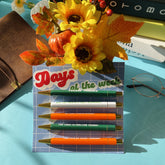 Days Of The Week Ball Point Pen Set