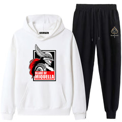 Unisex Game Casual Hoodie Sports Sweatpants Two-piece Set