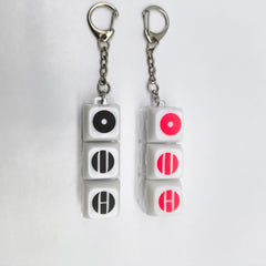 Arirang Pressing Keycap Pendant Keyring