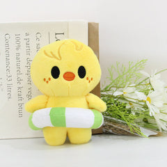 Kpop Members Cartoon Character “Swim Day” Plushies