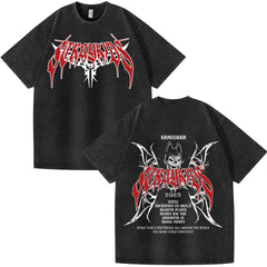 KPOP Evil Skz Print Summer Short Sleeve Tee