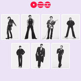 BANGTAN Self-adhesive Posters Wall Stickers Set
