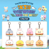 SKZ Burger Acrylic Pendant Keychain
