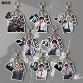 BANGTAN Acrylic Three-piece Pendant Keychain