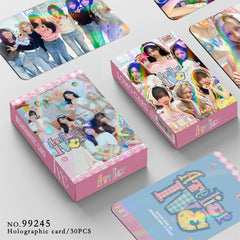 30PCS ATELIER IVE Laser Photocard