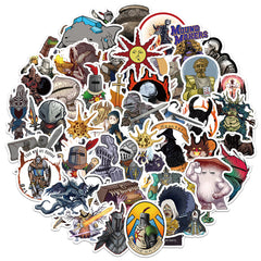 50 Cartoon Game Graffiti Waterproof Stickers