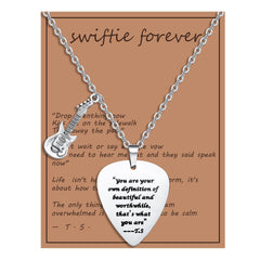 Taylor TS Love Swiftie Necklace