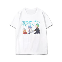 Casual Cute Anime Print Short-sleeved T-shirt