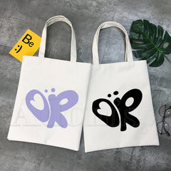 Olivia Printed Canvas Shoulder Bag