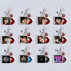 KPOP Album Acrylic Keychain Pendant