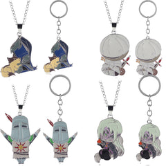 Game Metal Keychain Necklace