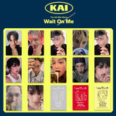 KAI Album WAIT ON ME Photocard Set