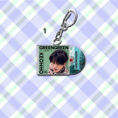 CORTIS GREENGREEN Keychain Set