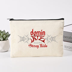 SKZ ATE Logo Print Cosmetic Bag