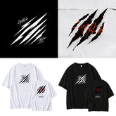 Unisex Kpop Short Sleeve Loose Cotton T-Shirt