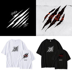 Unisex Kpop Short Sleeve Loose Cotton T-Shirt