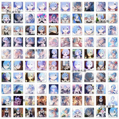 Cute Anime Rem Stickers