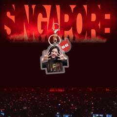 BM KPOP Acrylic Keychain Pendant