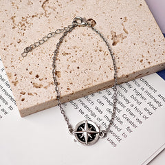 KPOP Compass Pendant Bracelet