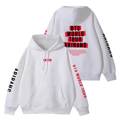 BTS World Tour ARIRANG Baseball Jacket Hoodie