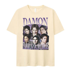Damon Salvatore TV Series Graphic T-Shirt