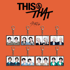 SKZ Mini 10 ID Photo Keychain