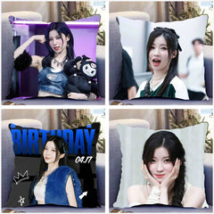 KPOP Asa Poster Throw Pillow