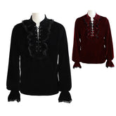 Medieval Gothic Retro Men's Cosplay Long-sleeved Shirt