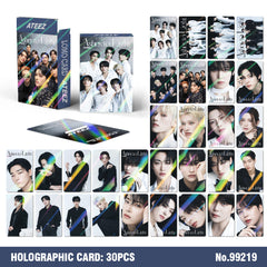 KPOP Ashes To Light Laser Photocards
