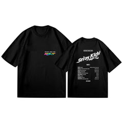 SKZ RUN IT WORLD TOUR Cotton T-shirt