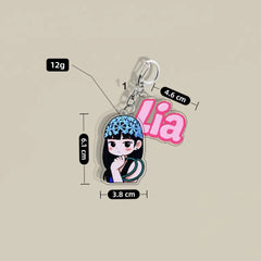 Yuna Ryujin Yeji Cartoon Pendant Keychain