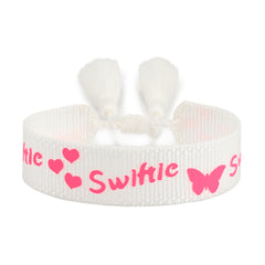 Swiftie Handwoven Fringed Bracelet