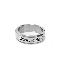 KPOP Fashion Stainless Steel Ring