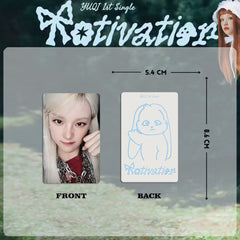 Yuqi SOLO Motivation Photocard Set