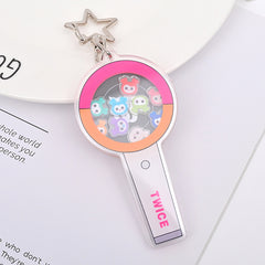 Twice Acrylic Spinning Kite Keychain Pendant