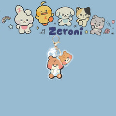KPOP Cartoon Acrylic Pendant Keychain